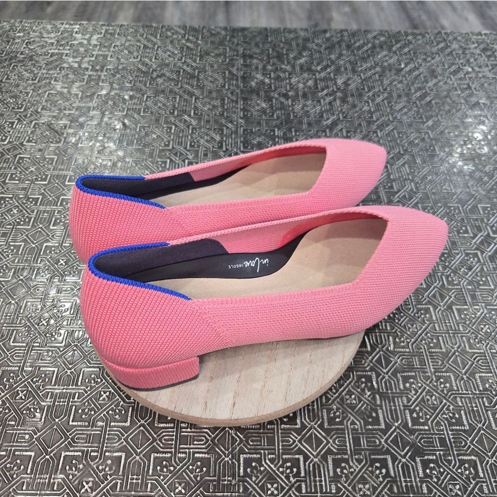 🐢 Rothy's The High Point Tulip Pink 🩷 Size 6.5 NWOT - Picture 5 of 11